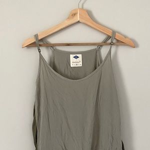 Sadie Robertson Army Green Tank Romper M